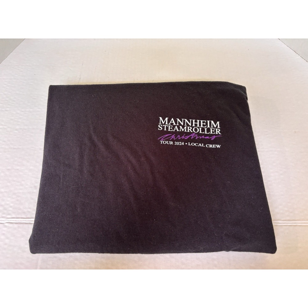 Mannheim Steamroller Christmas Tour 2024  XL T shirt‎ New Local Crew